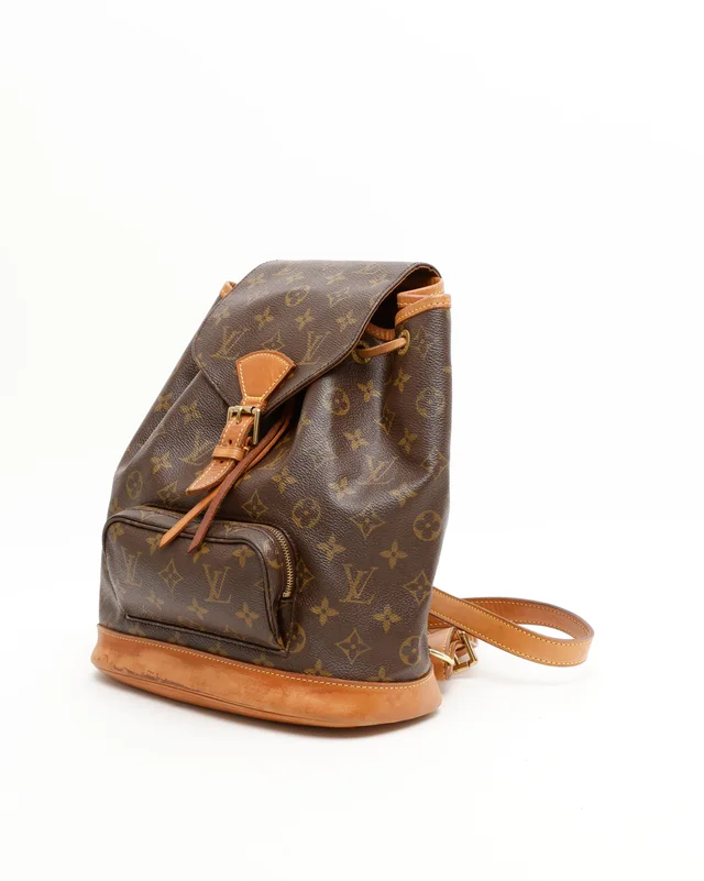 Louis Vuitton Monogram Montsouris MM Backpack in Coated canvas from A Retro Tale, photo 2 of 15