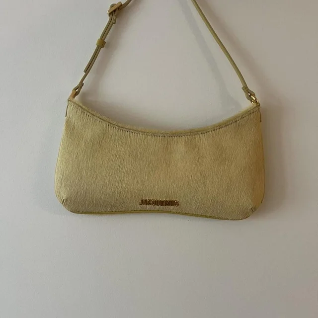 Jacquemus Women's Bag - Cream/Yellow in yellow from Depop, photo 1 of 1