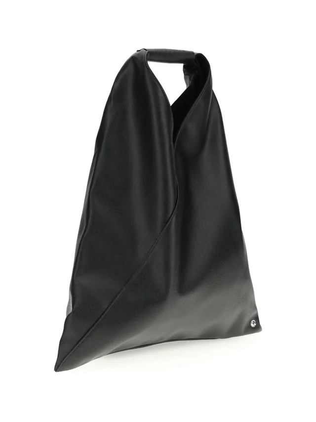 Maison Margiela Japanese Handbag — Black Polyurethane; Polyethylene Hand Bags in Black Leather from HEWI, photo 2 of 2