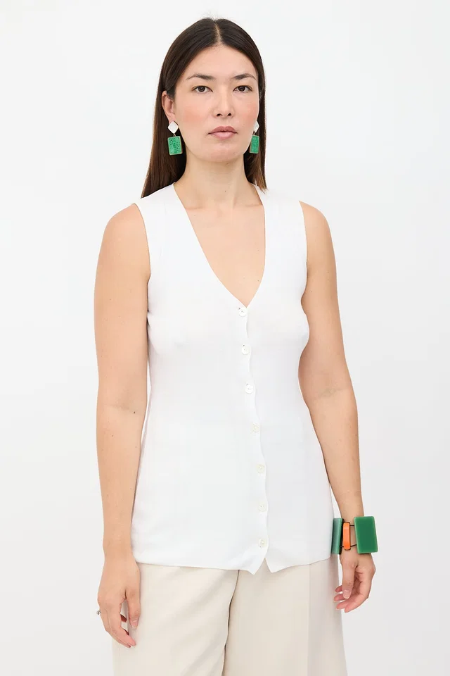 Dolce & Gabbana Jersey Sweater Vest from VSP Consignment