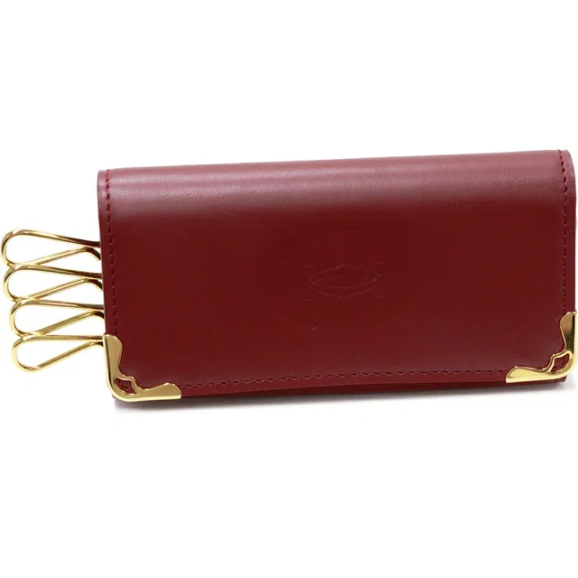 Cartier Must Line Calfskin 4 Key Case in Calfskin from LuxUness