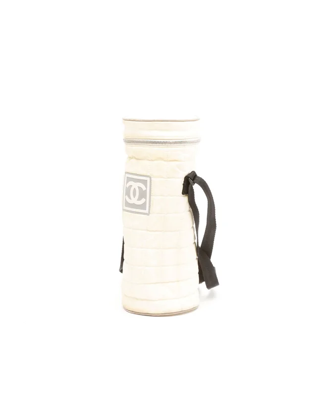 Chanel CC Nylon Water Bottle Holder in Nylon from A Retro Tale, photo 2 of 10