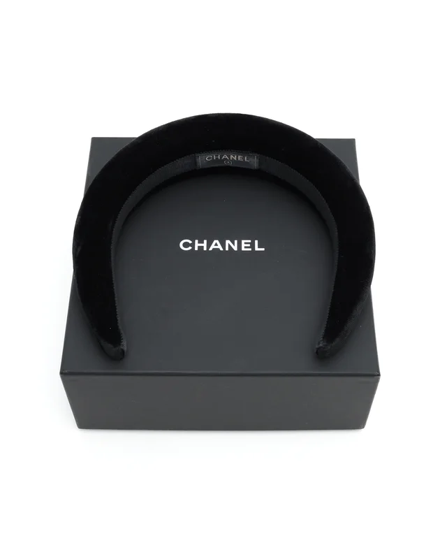 Chanel Velour Headband from A Retro Tale, photo 5 of 5