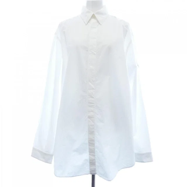 Moncler Shirt White 40 Translucency in White from The Reluxe