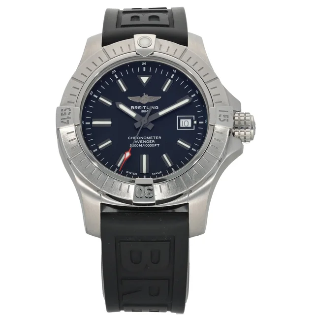 Breitling Avenger A17319 45mm Stainless Steel Watch from H&T