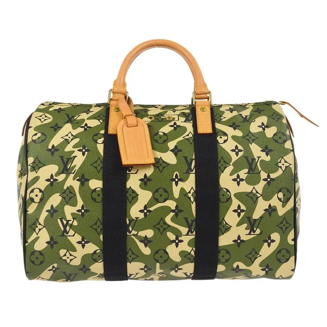 Louis Vuitton 2008 Speedy 35 Monogramouflage M95773 in Canvas from AMORE Vintage Tokyo