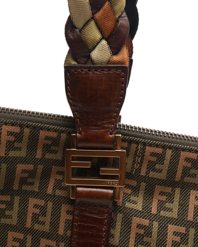 Fendi Zucchino Tote Bag in Denim from A Retro Tale, photo 7 of 8