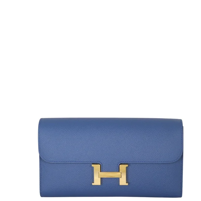 Hermès Constance Long Wallet Epsom in Epsom leather from Luxe.It.Fwd
