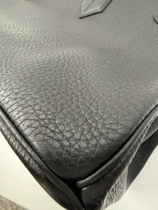 LONDON LOCATED* PRELOVED HERMÈS JPG SHOULDER BIRKIN BLACK Togo Leather in Black Togo leather from Luxury Promise, photo 10 of 31