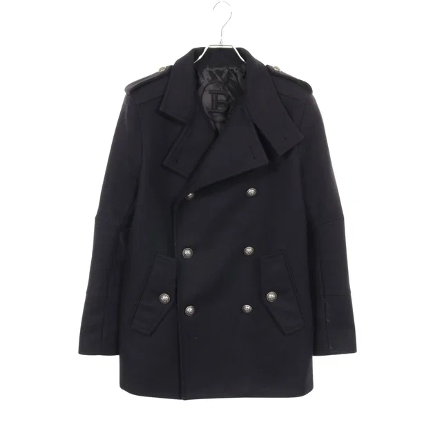 Balmain Wool Outerwear in Wool from LuxUness