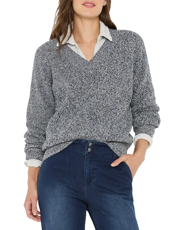 NIC+ZOE Shaker Stitch Sweater, image 1 of 1 from Gilt