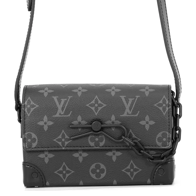 Louis Vuitton Steamer Wearable Wallet NoirM81783 Monogram Eclipse from GALLERY RARE