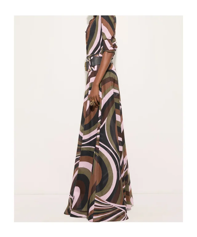 Emilio Pucci PUCCI Graphic Long Skirt, photo 3 of 5 from SENSER