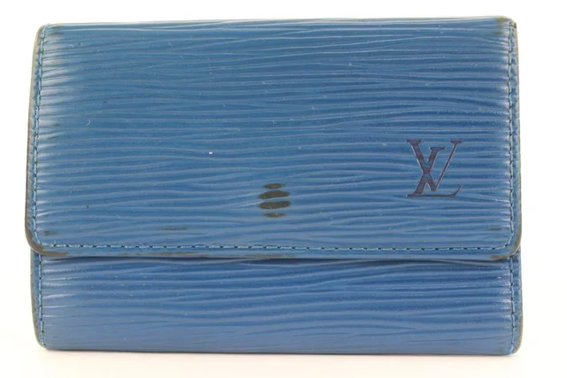 Louis Vuitton Blue Epi Leather Toledo Multicles 6 Key Holder in Blue Leather from Bagriculture