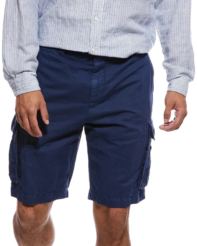 Brunello Cucinelli Linen-Blend Cargo Short, image 1 of 1 from Gilt