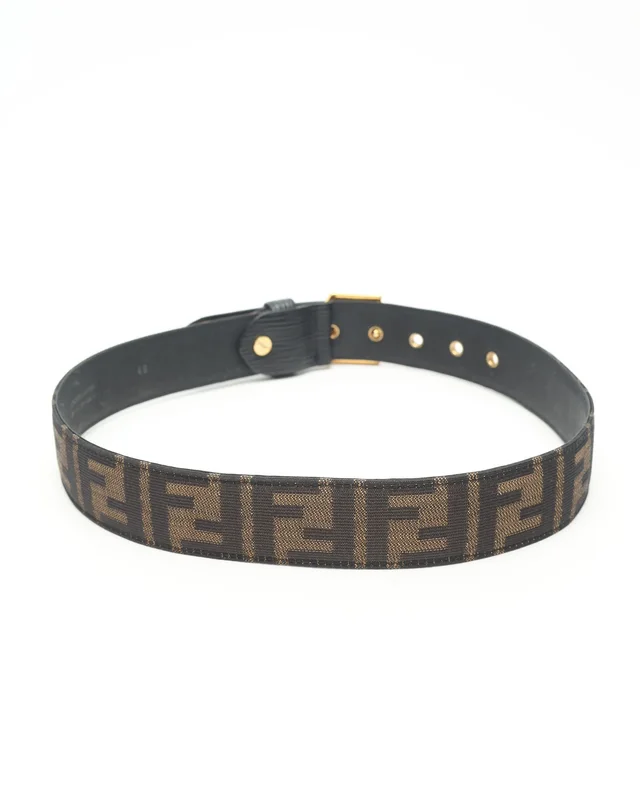 Fendi FF Zucca Belt, Size 75 in Canvas from A Retro Tale, photo 2 of 5