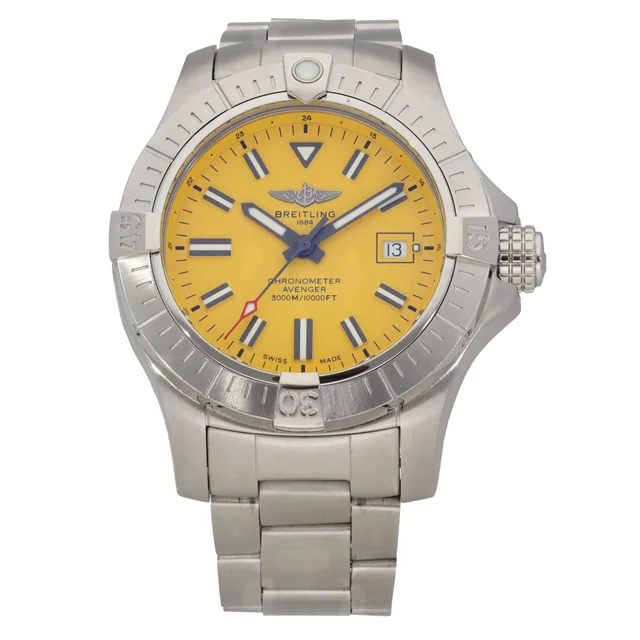 Breitling Avenger A17319 45mm Stainless Steel Watch from H&T