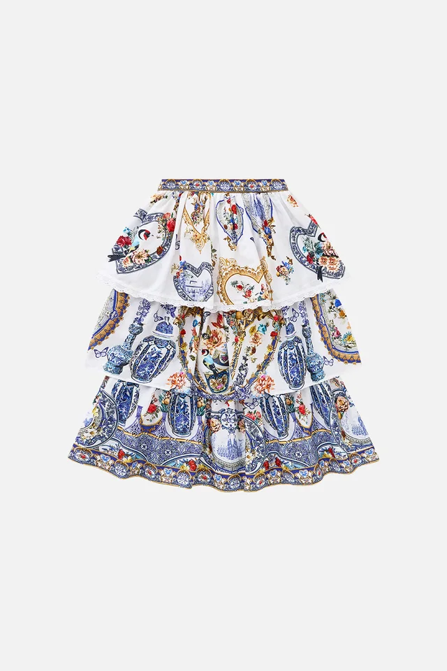 Camilla eBoutique KIDS LAYERED RUFFLE MAXI SKIRT THE POTTERY PARLOUR from CAMILLA, photo 1 of 1