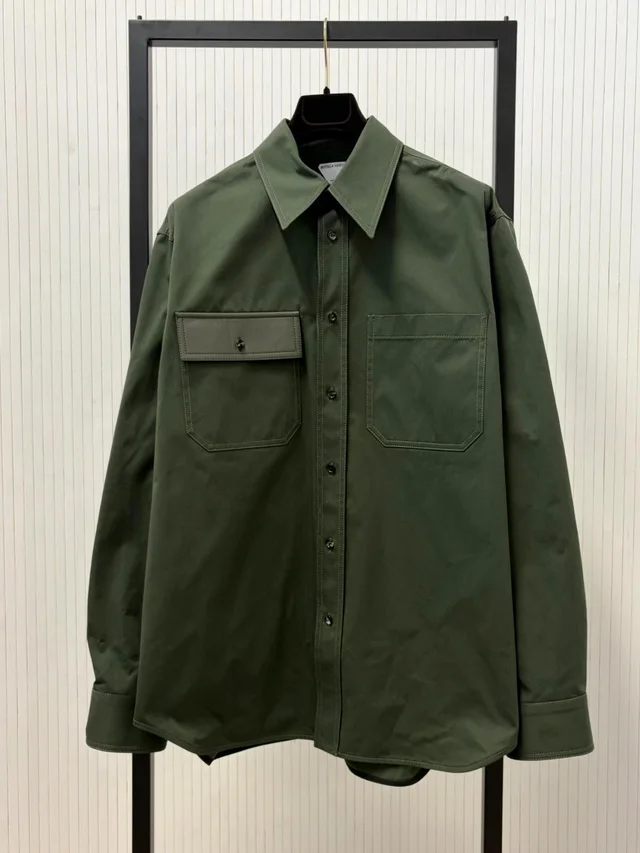 Bottega Veneta Cotton Gabardine Shirt, photo 3 of 5 from SENSER