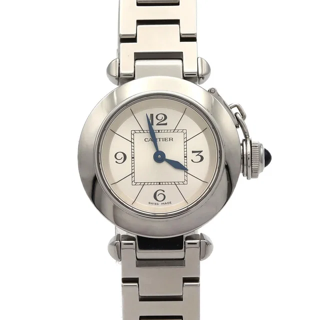 Cartier Miss Pasha SS Quartz Watch from The Reluxe