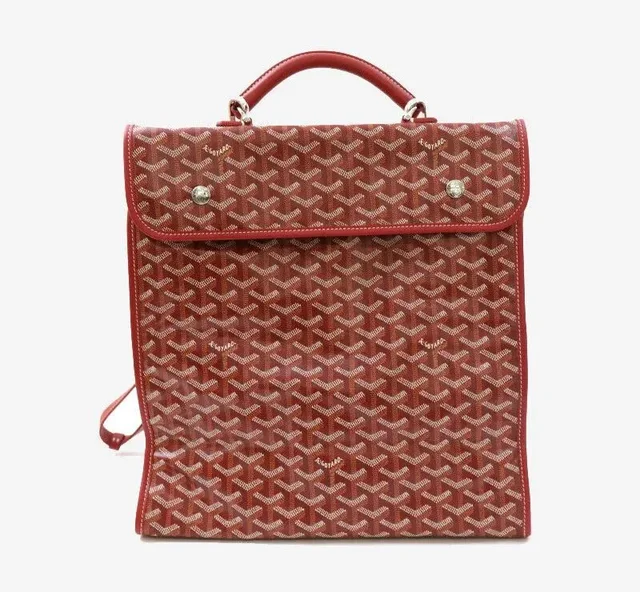 Goyard St. Louis Backpack Red in red Leather from Grailed, photo 1 of 1