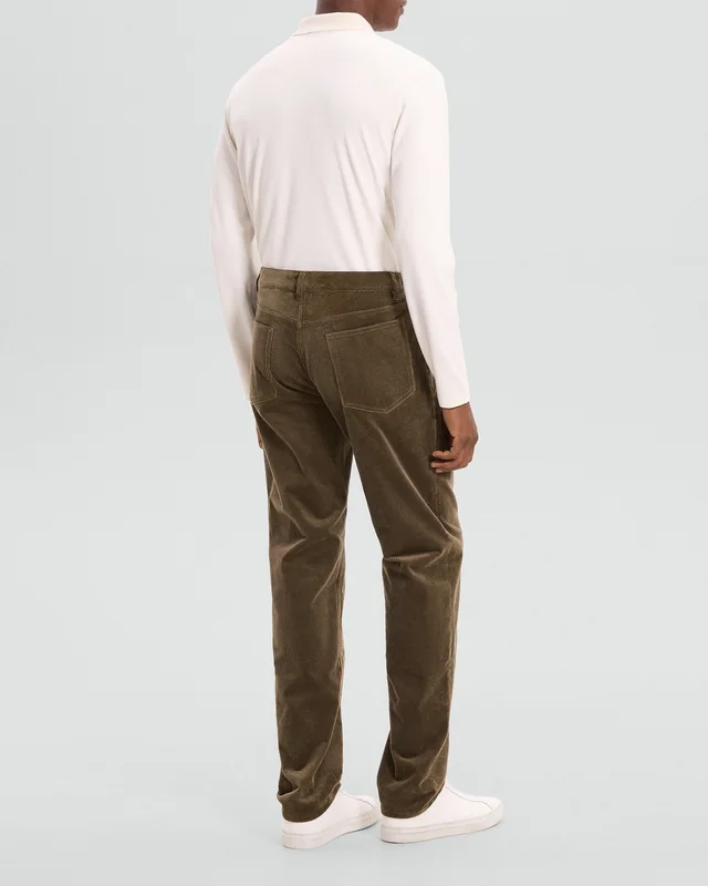 Theory Standard 5-Pocket Pant in Brushed Corduroy, photo 3 of 4 from Theory