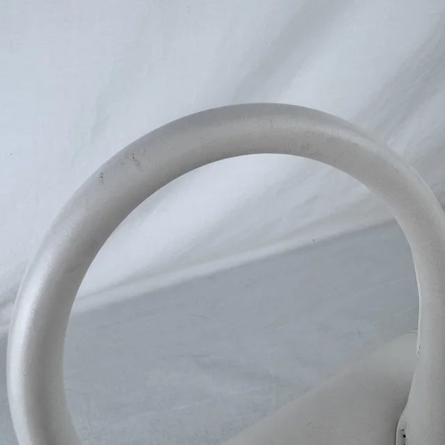Jacquemus Le Chiquito Moyen White Bag in White Calfskin leather, Metal from Reowned, photo 9 of 12