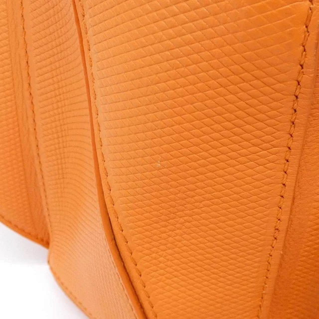 Loewe Puzzle Small Calf Shoulder Bag in Orange Calfskin from LuxUness, photo 4 of 10