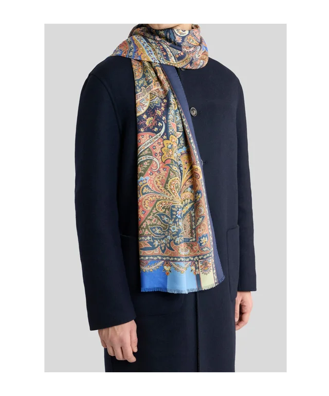 Etro Orfeo Paisley Scarf, photo 3 of 3 from SENSER
