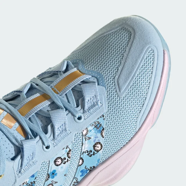 Adidas Disney Princess Court Stabil Indoor Shoes in Blue, photo 9 of 9 from adidas (US)
