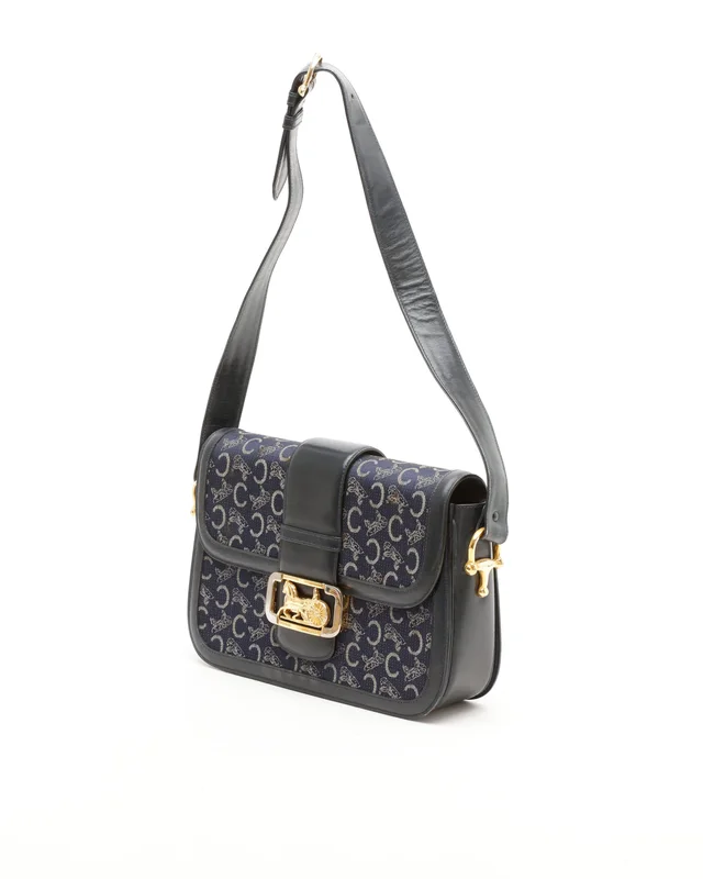 Celine C Macadam Shoulder Bag in Canvas from A Retro Tale, photo 2 of 11