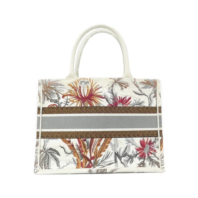 Christian Dior Dior Book Tote Medium M1296ZWFC Bag in M941/WHITE+MULTI(ホワイト+マルチ) from KOMEHYO, photo 2 of 2