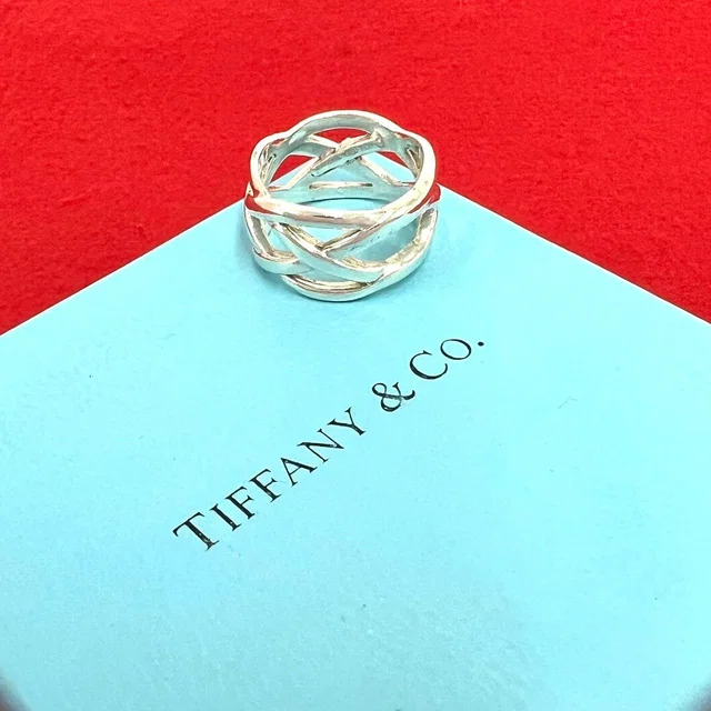 Tiffany & Co. Vintage Keltec Knot Ring 925 Sterling Silver in Silver from The Reluxe
