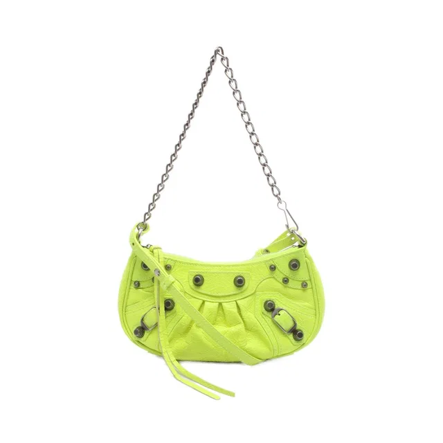 Balenciaga LE CAGOLE MINI BB leather handbag in Leather from LuxUness