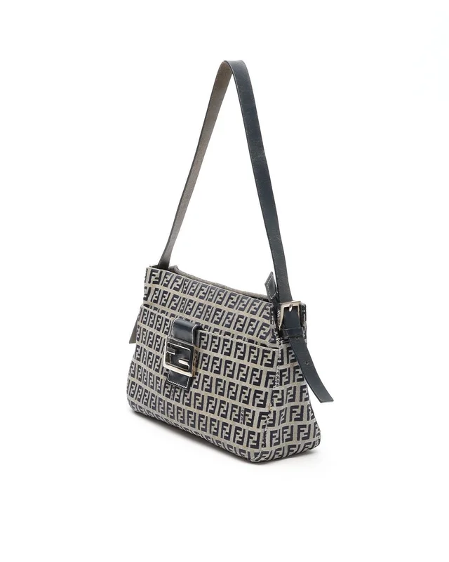 Fendi Zucchino Shoulder Bag in Canvas from A Retro Tale, photo 2 of 8