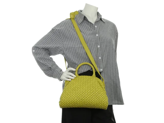 Bottega Small Kiwi Padded Intrecciato Top Handle Bag in Woven leather from Ann's Fabulous Finds, photo 9 of 9