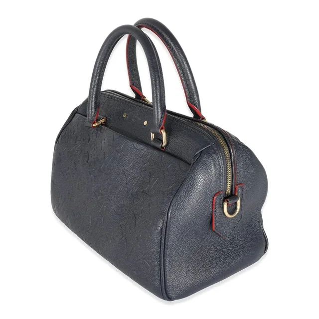 Louis Vuitton Monogram Empreinte Speedy Bandouliere 25 in Leather from Luxury Promise