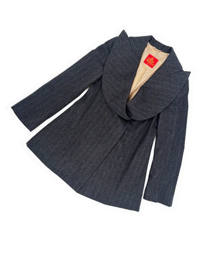 Vivienne Westwood 90s big lapel jacket from James Veloria