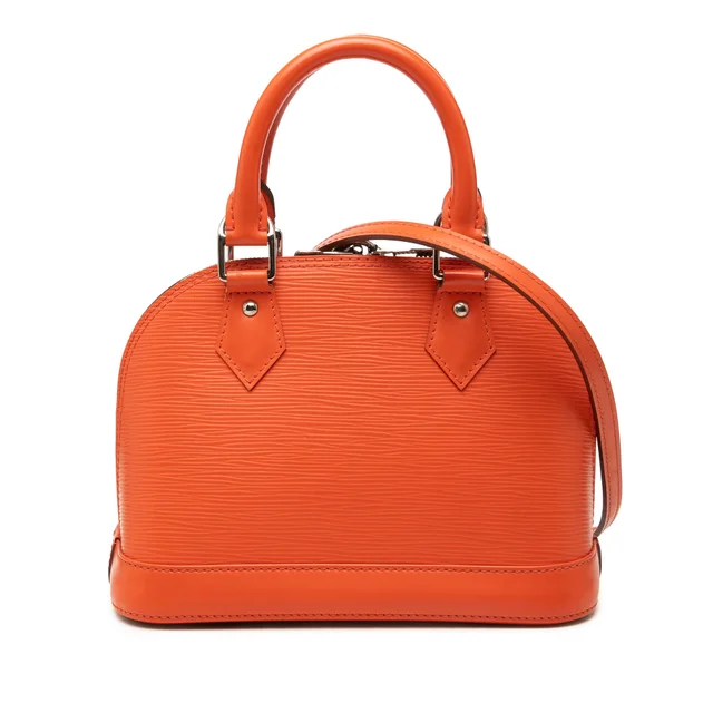 Orange Louis Vuitton Epi Alma BB Satchel in Orange Leather from Designer Revival, photo 1 of 1