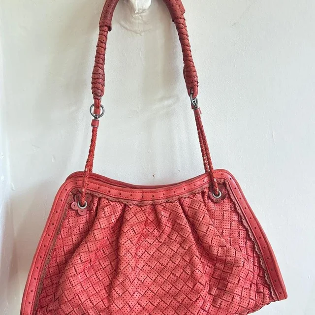 Bottega Veneta Women's Tote bags - Red/Orange in red|orange from Depop, photo 1 of 1