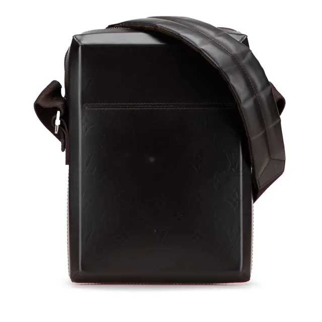 Brown Louis Vuitton Monogram Glace Bobby Crossbody Bag in Brown Leather from Designer Revival