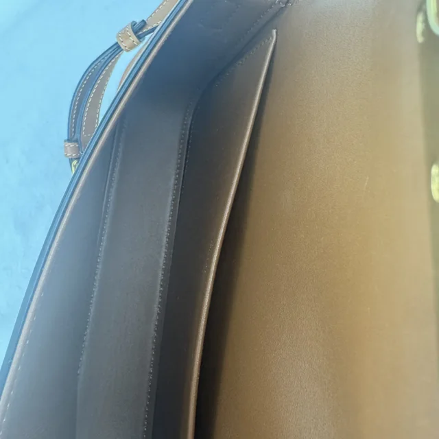 Celine Claude Shoulder Bag in calfskin, Calfskin leather, Metal from Reowned, photo 12 of 12