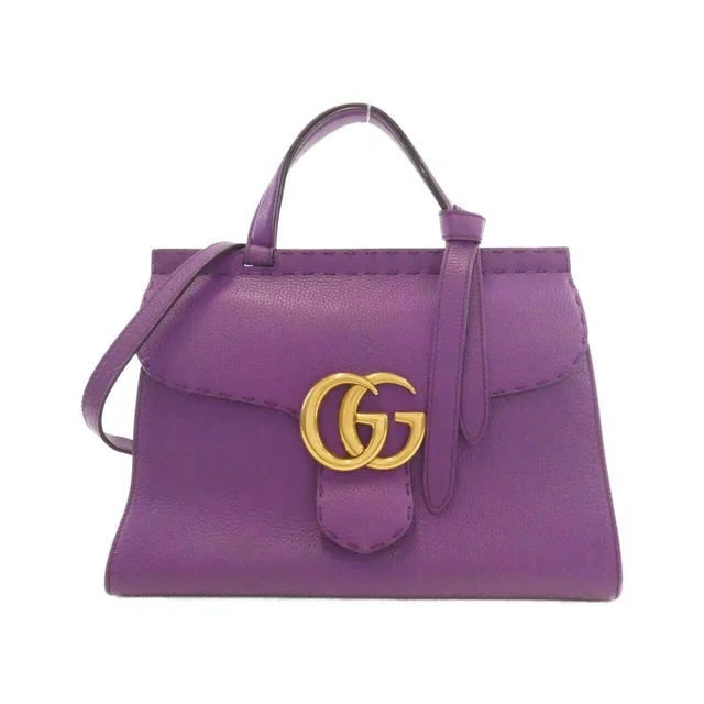 Gucci GG Marmont Bag in Leather from The Reluxe