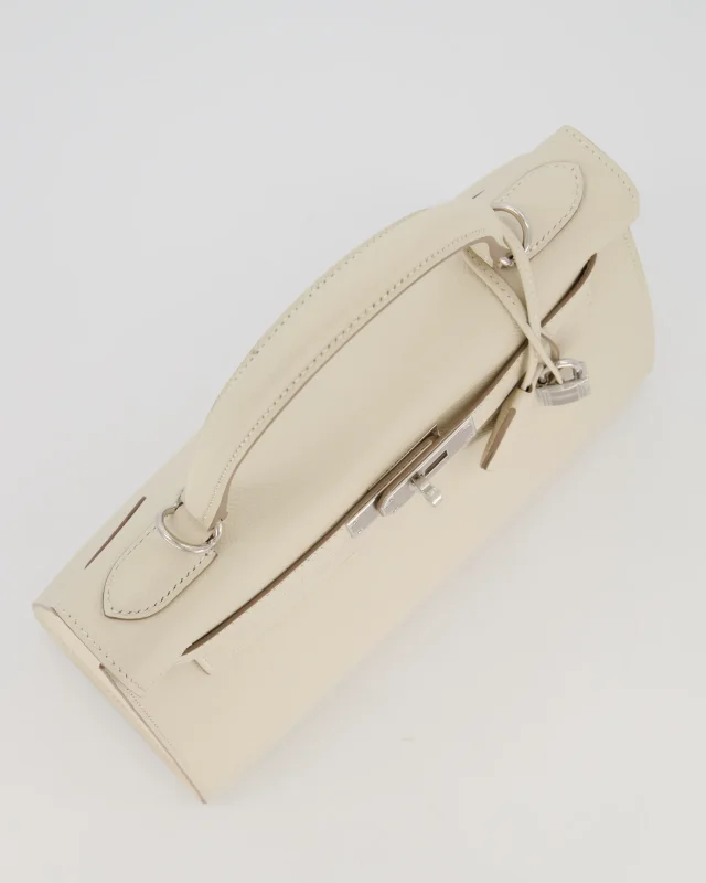 HOT* Hermès Kelly 28 Sellier Bag in White Epsom leather from Sellier, photo 16 of 20