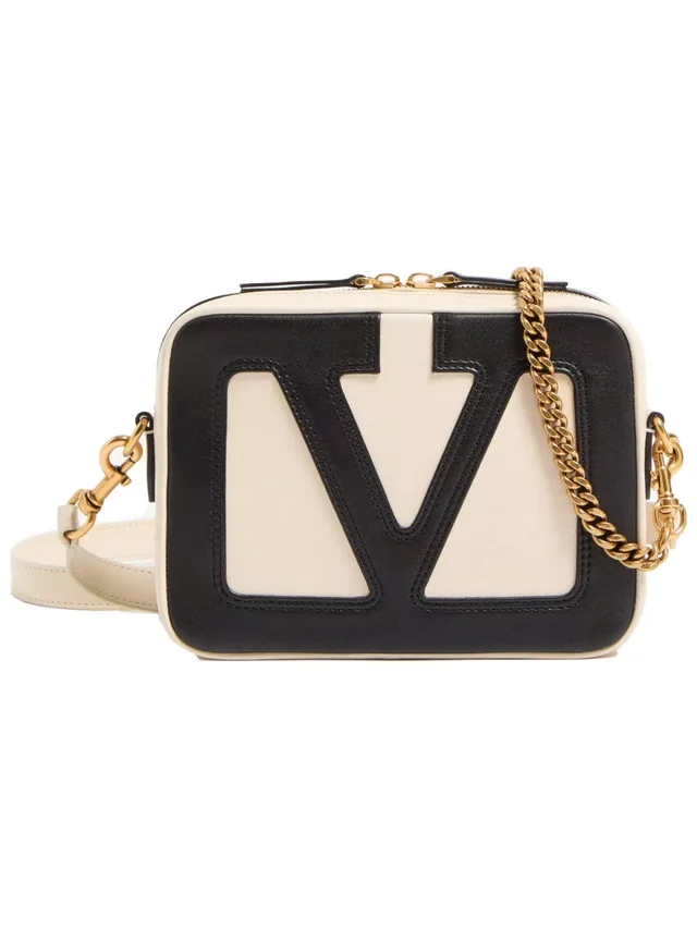Valentino Garavani Viva Superstar Shoulder Bag — White Leather in White Leather from HEWI, photo 2 of 2