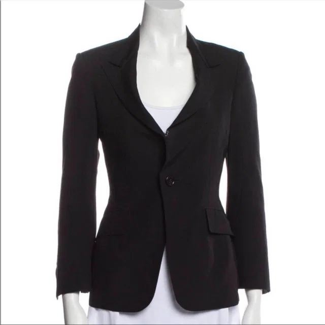 Junya Wananabe Comme Des Garcons Black Wool Blazer in black Wool from Poshmark