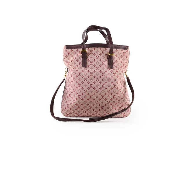 Louis Vuitton Cherry Monogram Mini Lin Francoise Bag in Canvas from The Purse Affair