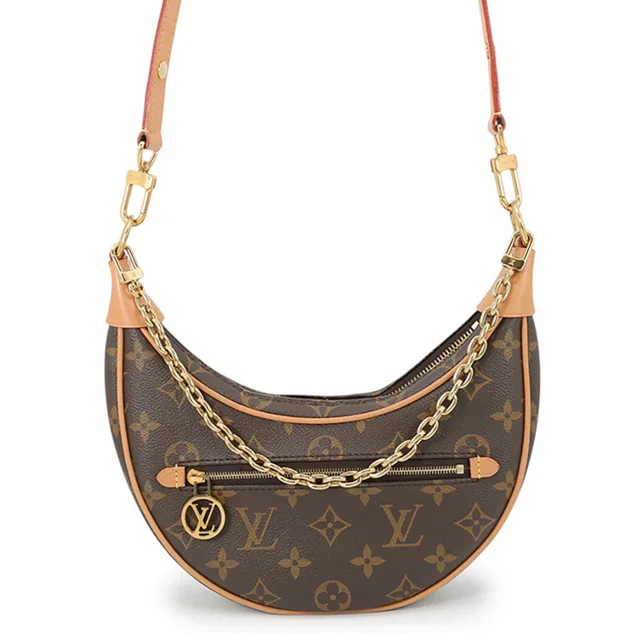 Louis Vuitton loop BeigeM81098 Monogram in Leather from GALLERY RARE