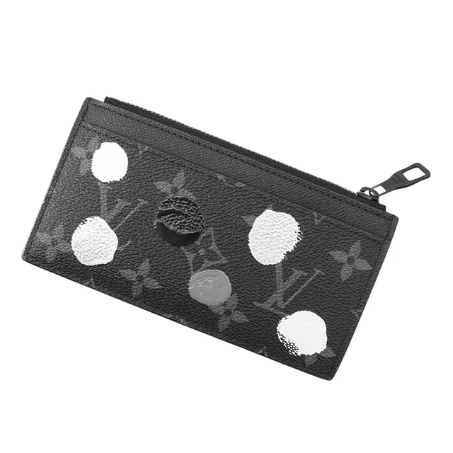 Louis Vuitton × YK Coin Card Holder NoirM81930 Monogram Eclipse from GALLERY RARE