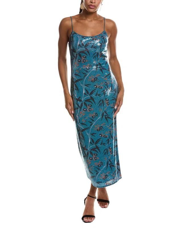 Diane von Furstenberg Jane Sequin Slip Dress, image 1 of 1 from Rue La La